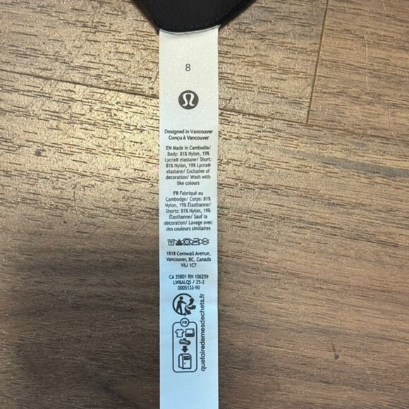 Lululemon Align High Rise Skirt Women 8 Stretch Built‑In Shorts Performance NWOT - Picture 5 of 5